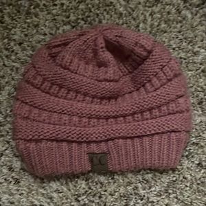 Pink CC Beanie